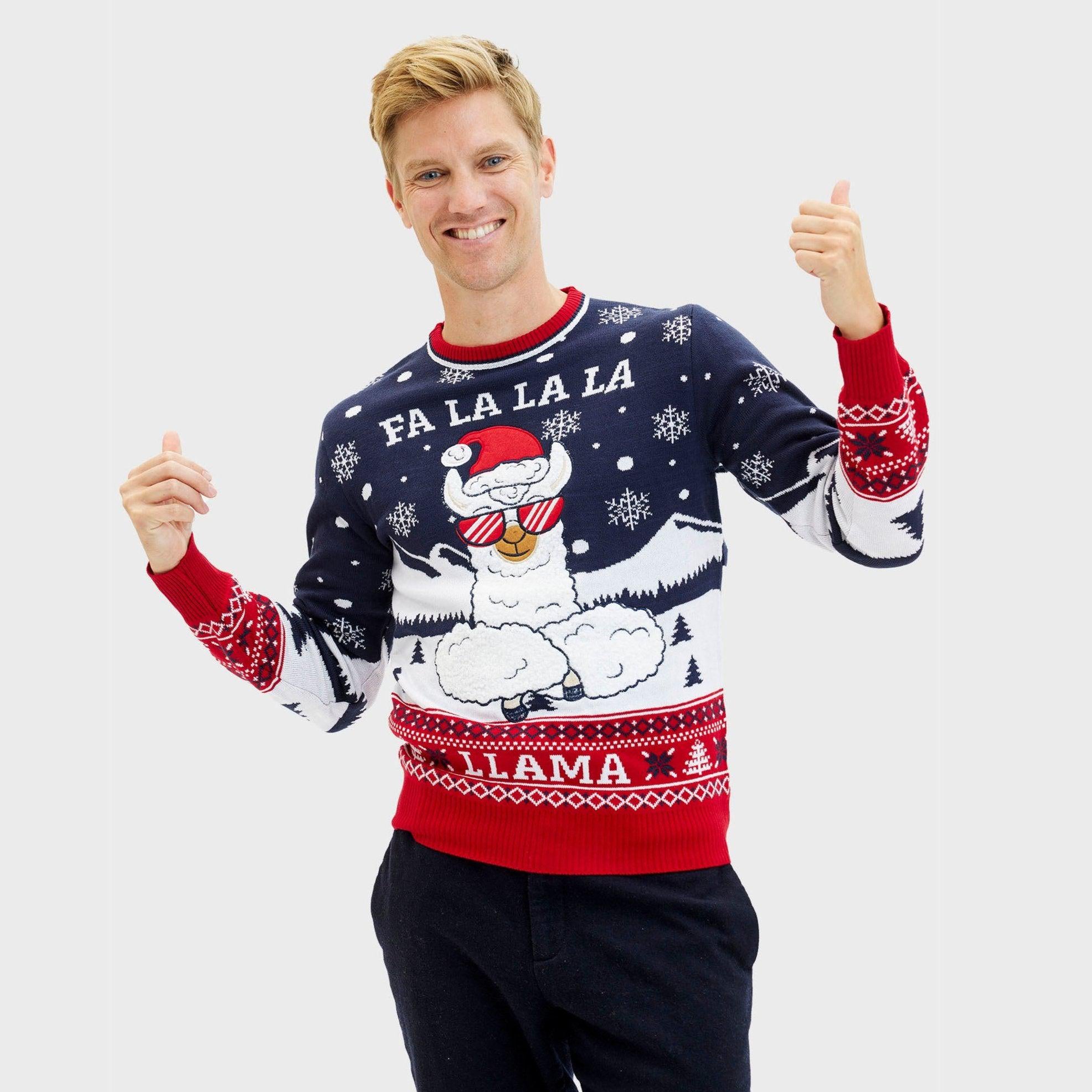 Fa la la la llama Sweater - Damen